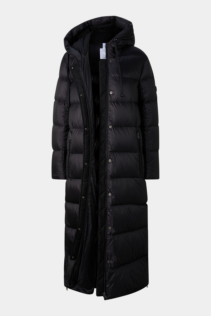 Maxie Down Coat in Black 2