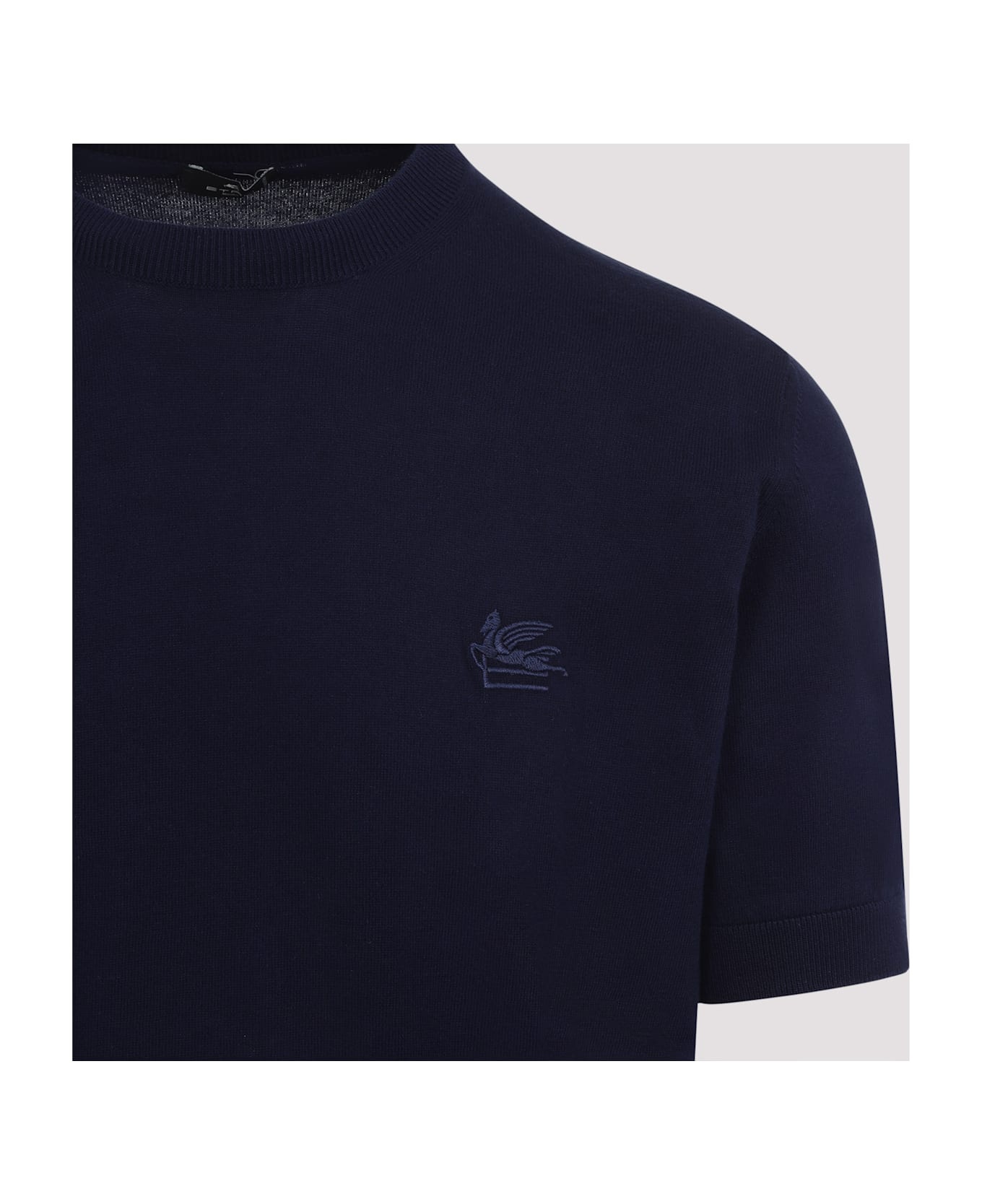 Fine Jersey T-shirt With Decorative Linking - 5