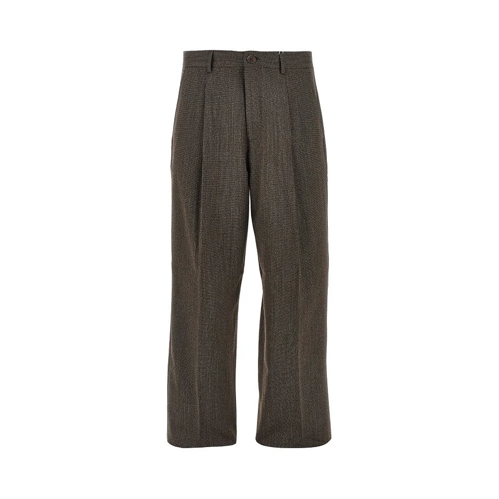 'PIPER' WOOL-BLEND PANTS - 1