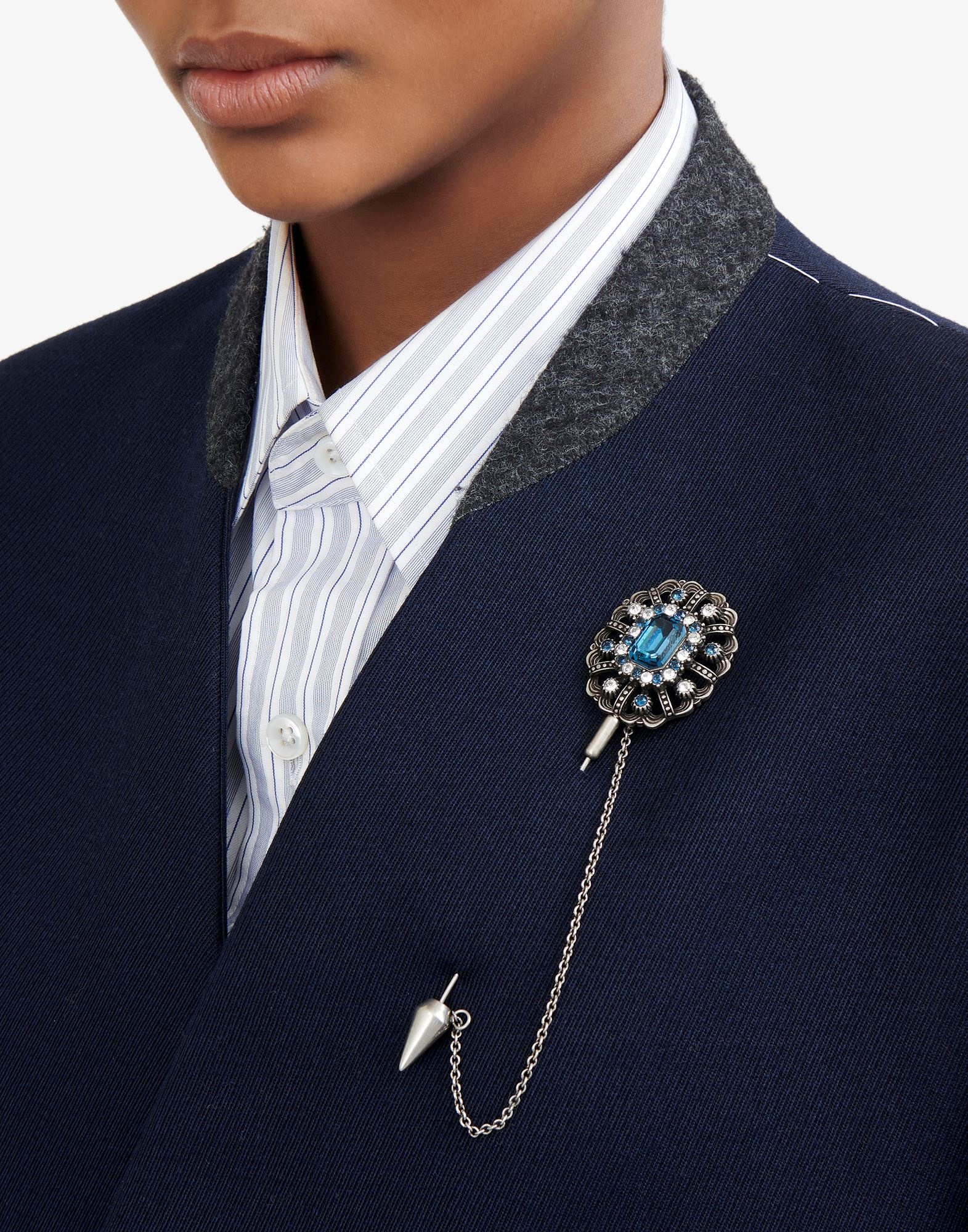Crystal brooch - 4