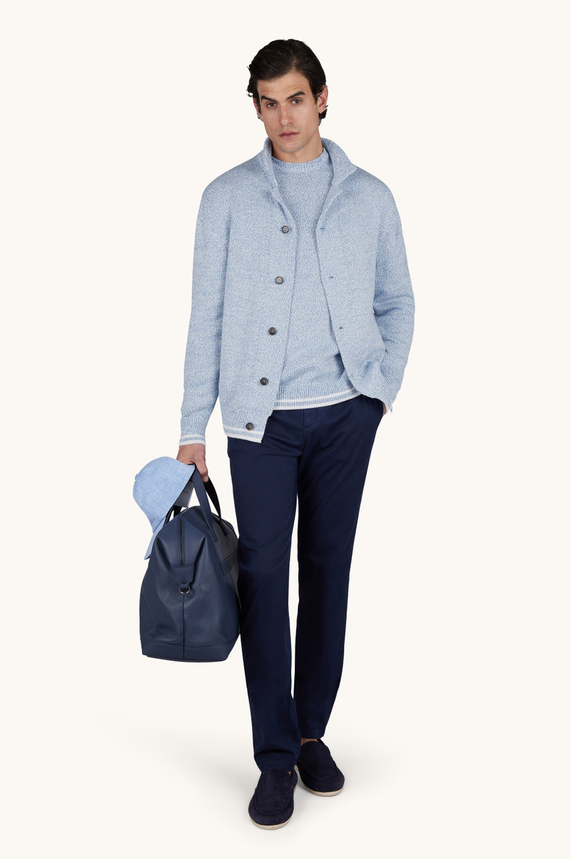 Paul & Shark CARDIGAN IN PIUMA COTTON outlook