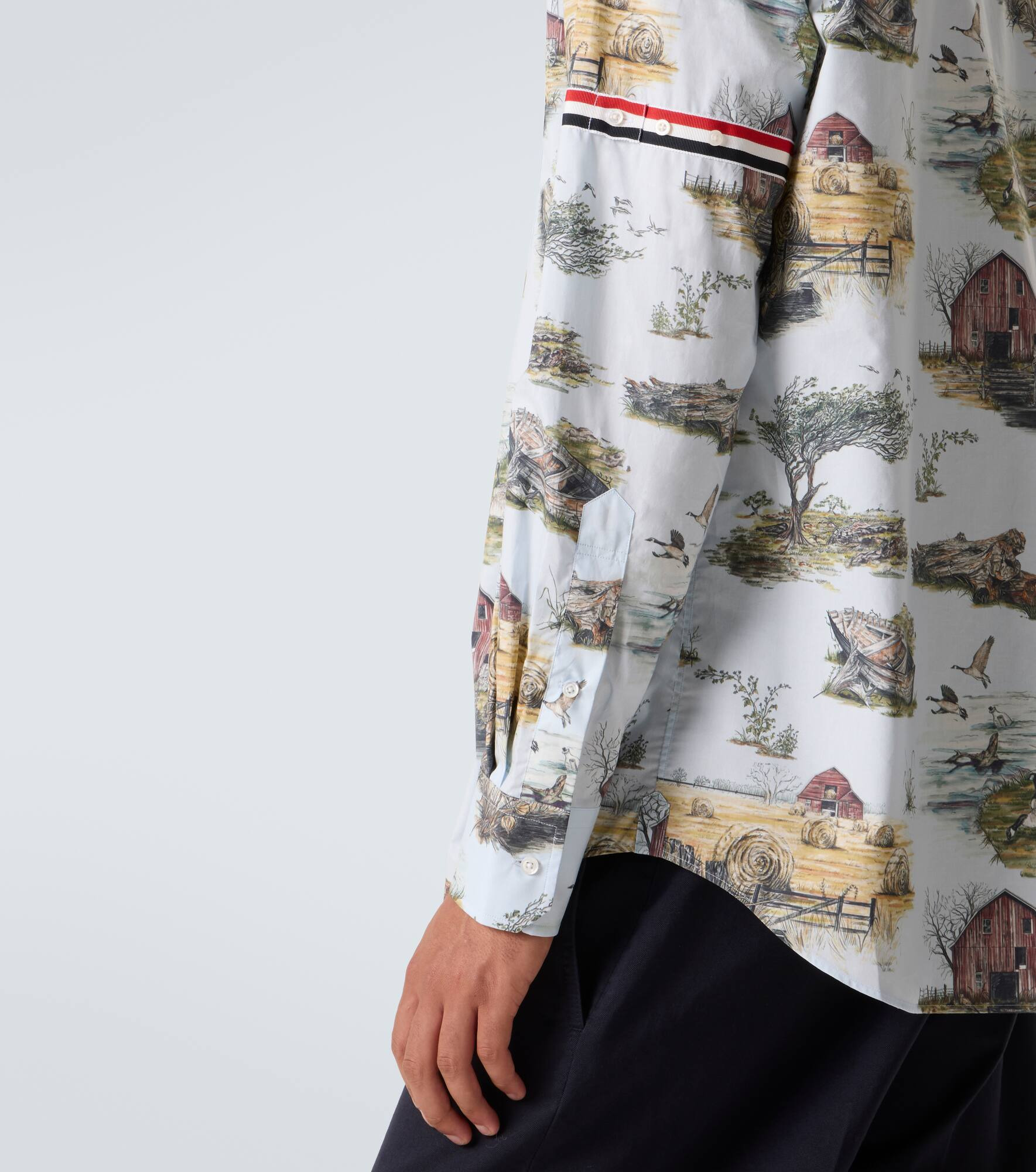 Printed cotton shirt - 6