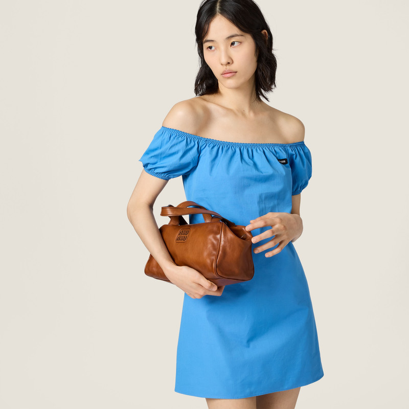 Poplin mini-dress 4