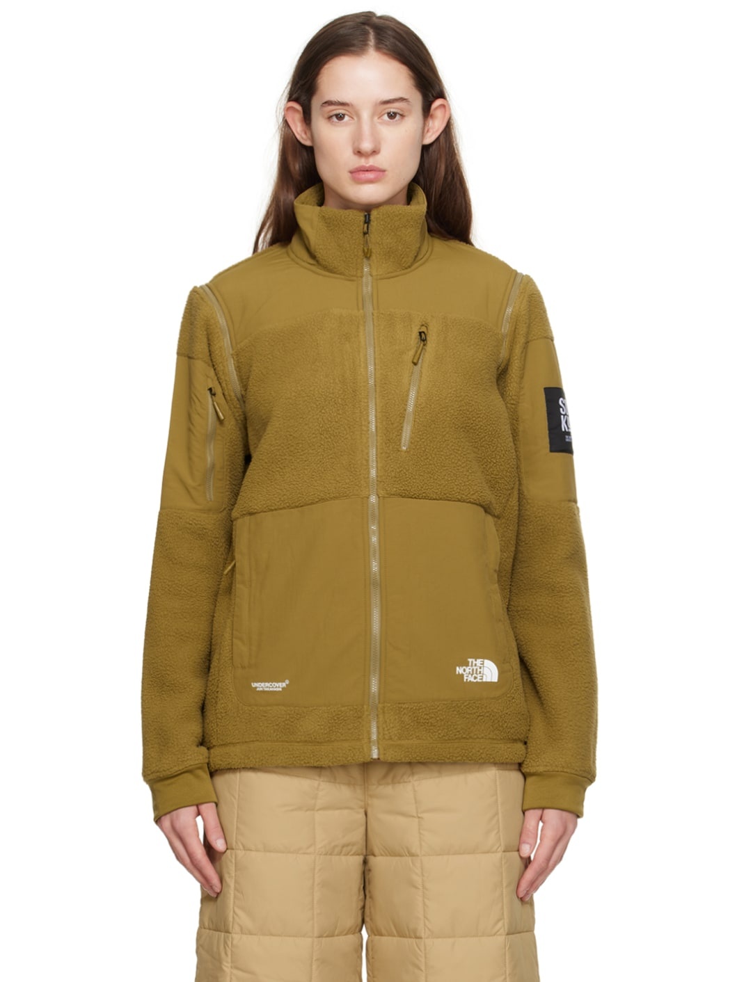 Brown The North Face Edition Jacket - 1
