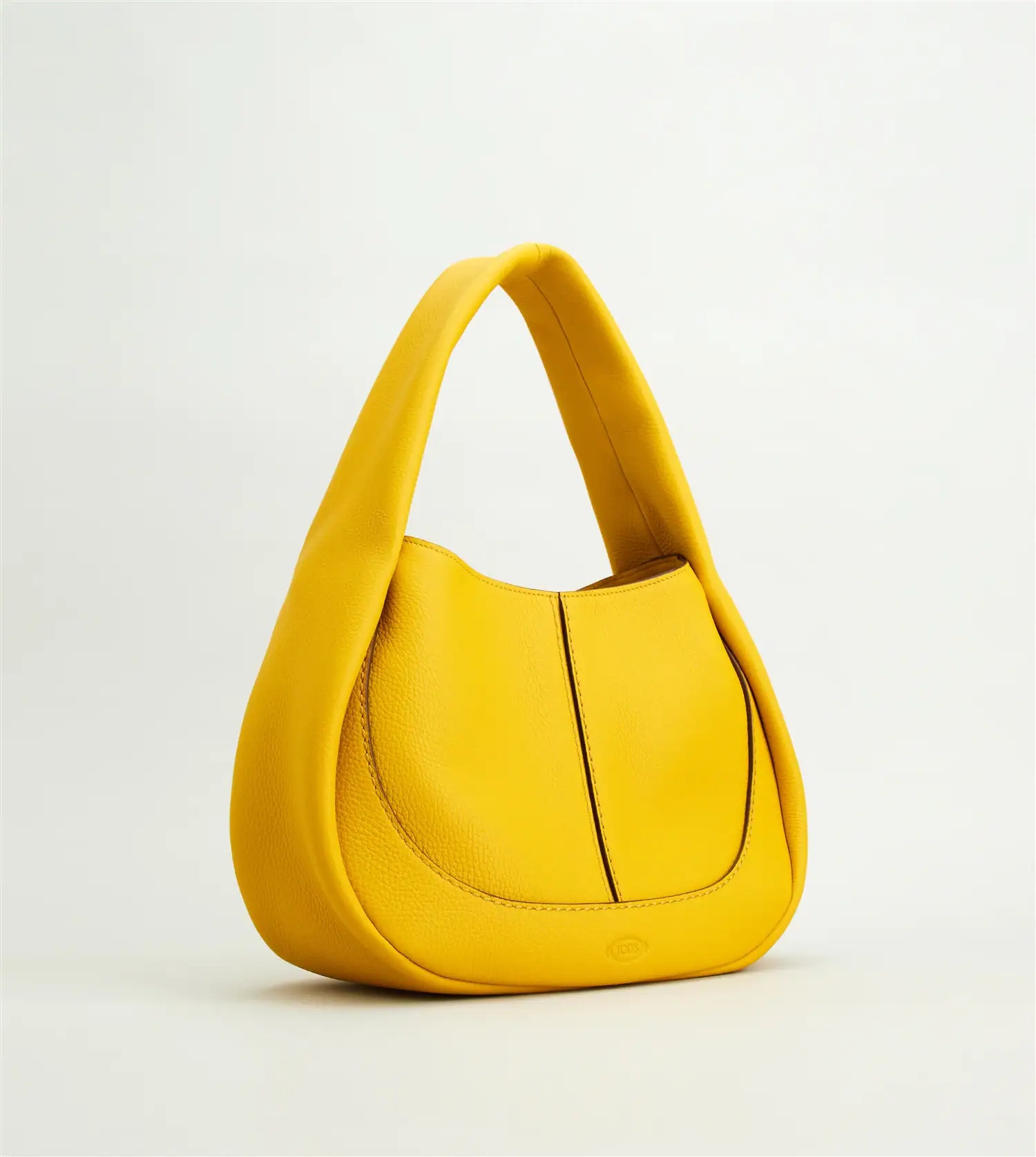 TOD'S SHIRT HOBO BAG SMALL - YELLOW - 3