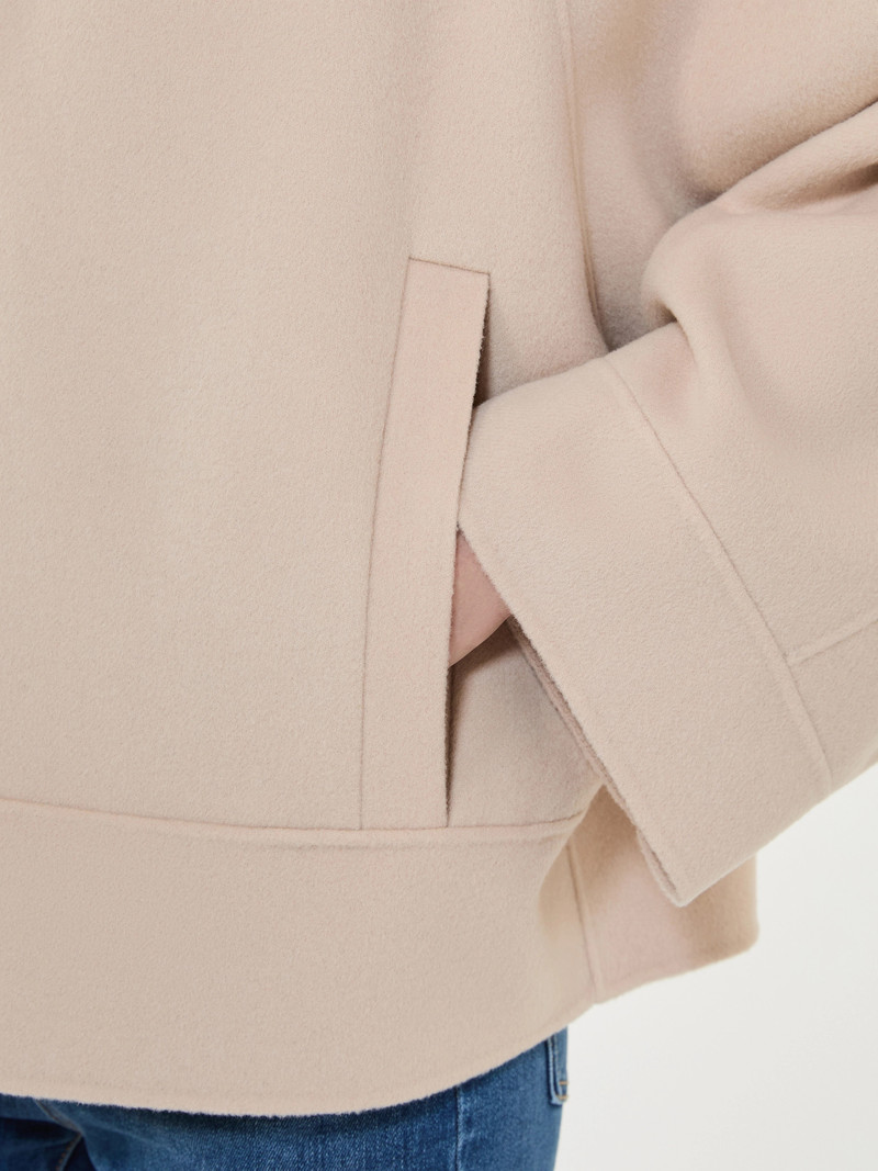OLIATO Double-faced wool-blend coat - SAND 6