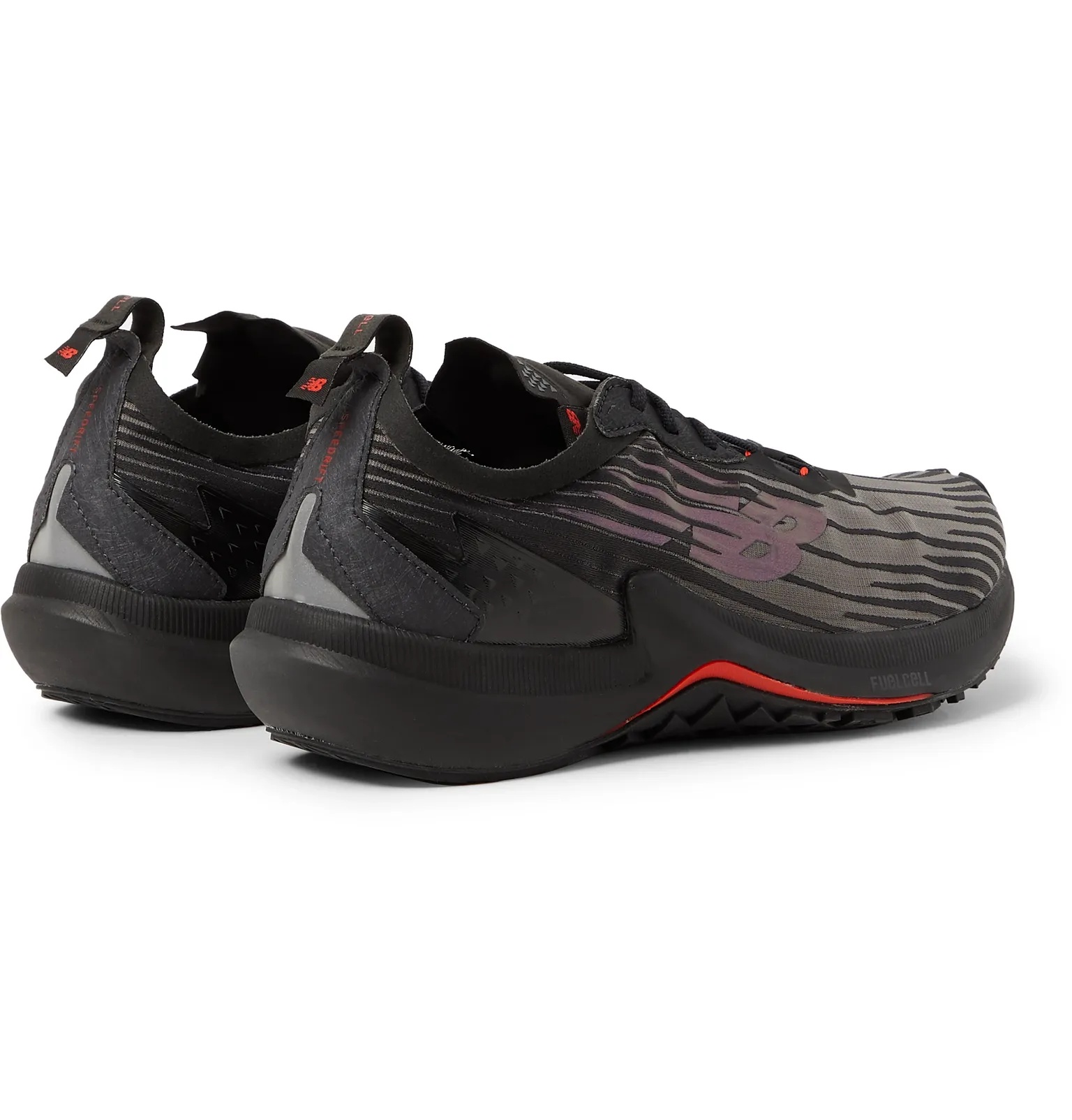 FuelCell Speedrift Felt-Trimmed Woven Running Sneakers - 5