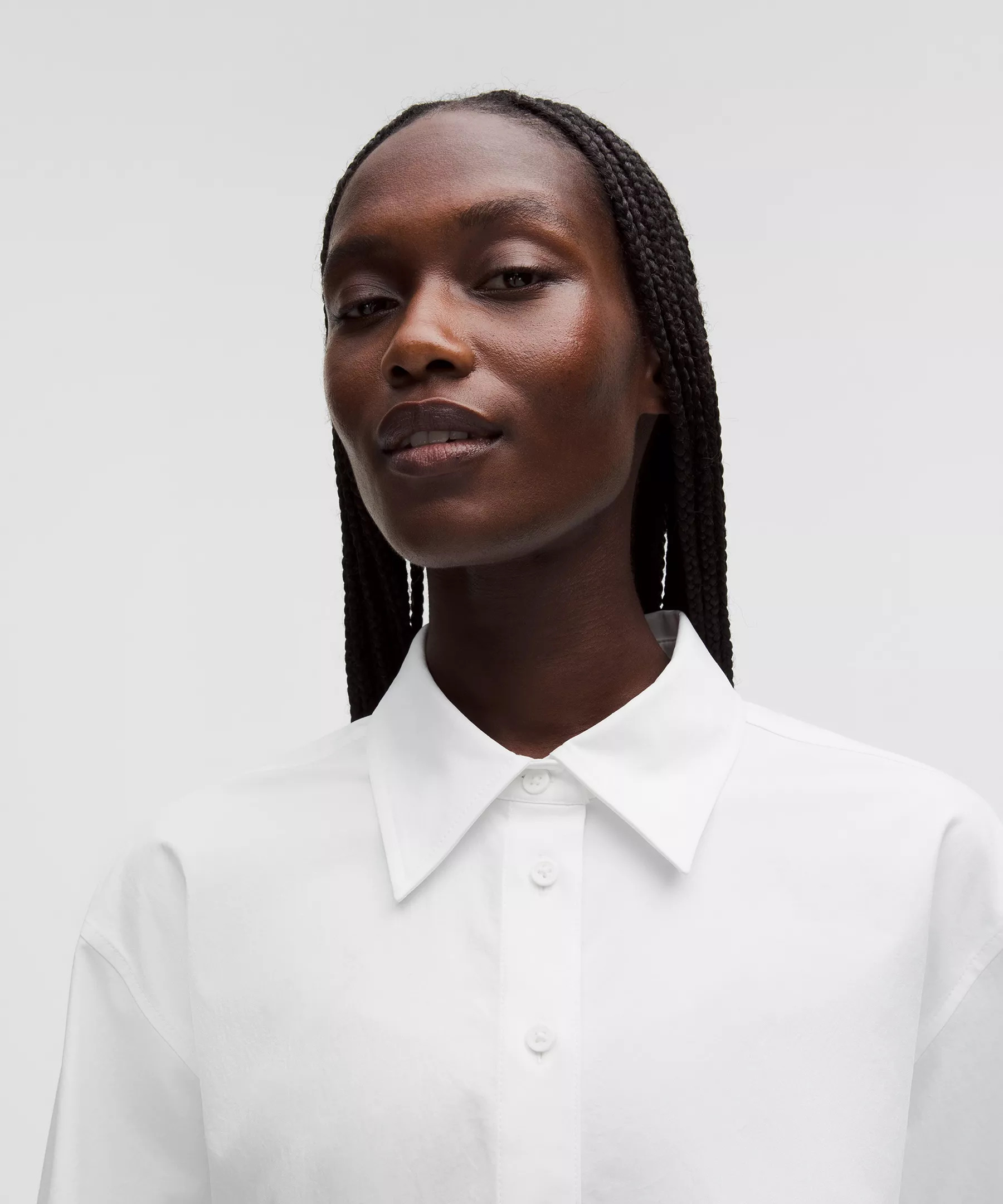 Woven Relaxed-Fit Button-Up Shirt - 4