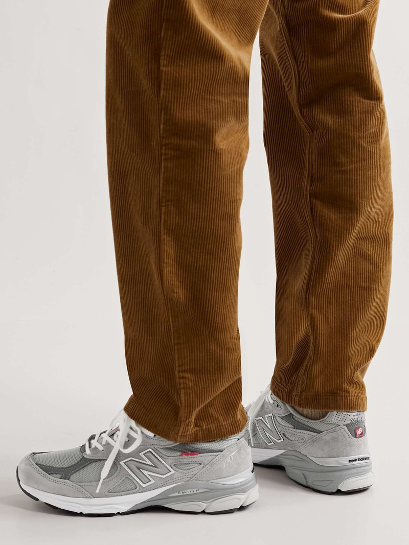 New Balance 990v3 Suede and Mesh Sneakers outlook