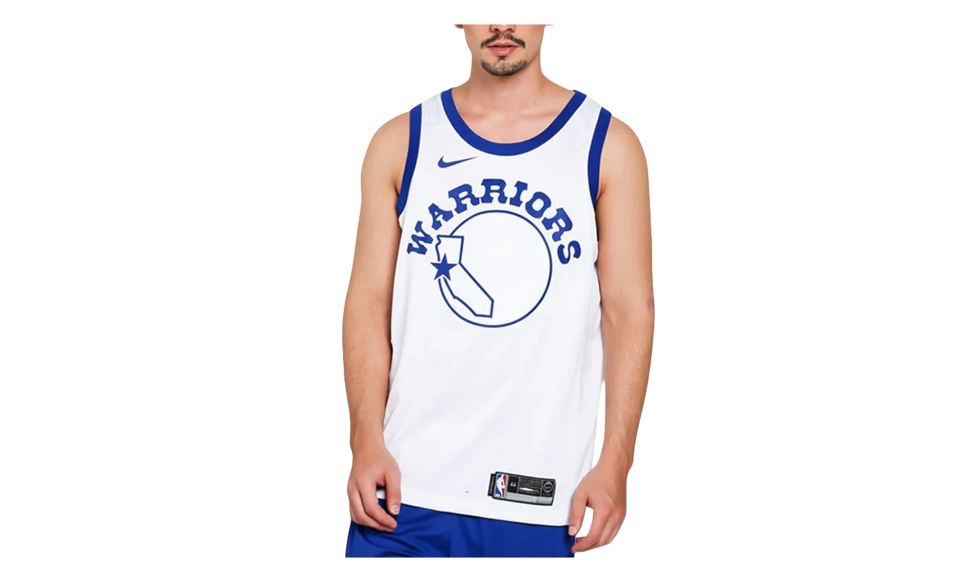 NBA GOLDEN STATE WARRIORS ASSOCIATION SWINGMAN JERSEY "White" 904155 100 - 1