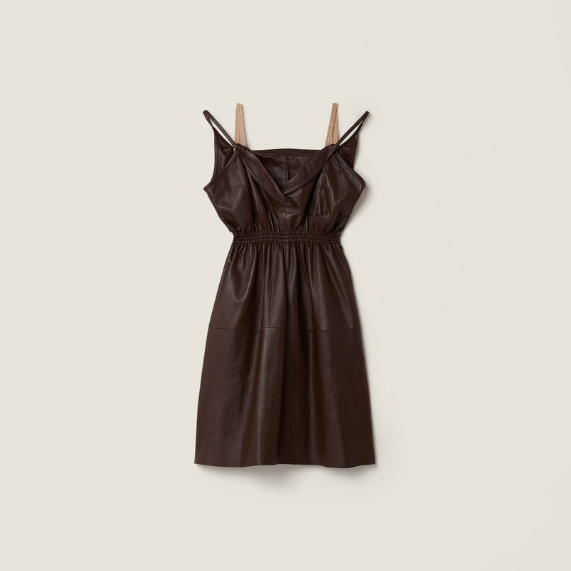 Nappa leather dress 1