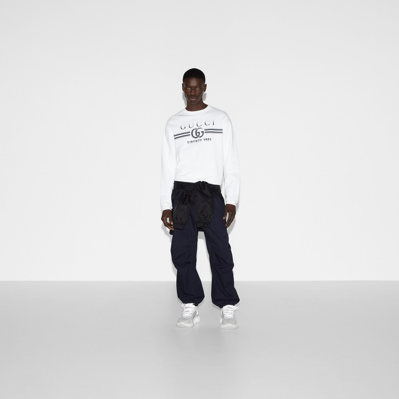 GUCCI Cotton jersey sweatshirt outlook