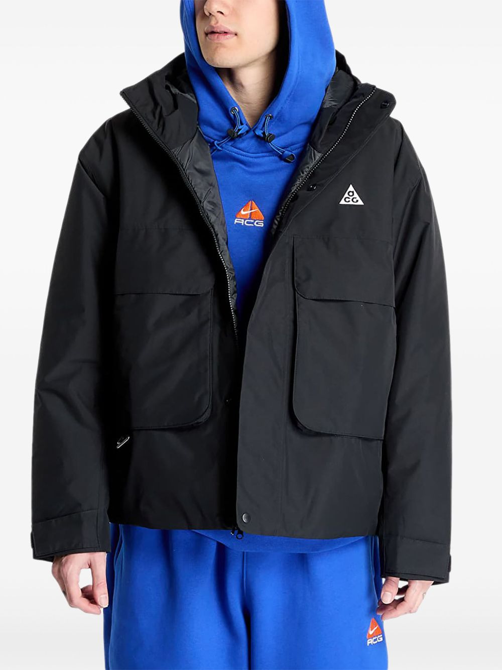 Skull Peak flap-pocket jacket - 2