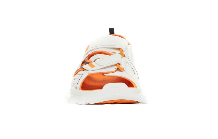 (WMNS) Balenciaga Track Sandal 'White Orange' 617543W2FH19059 - 4