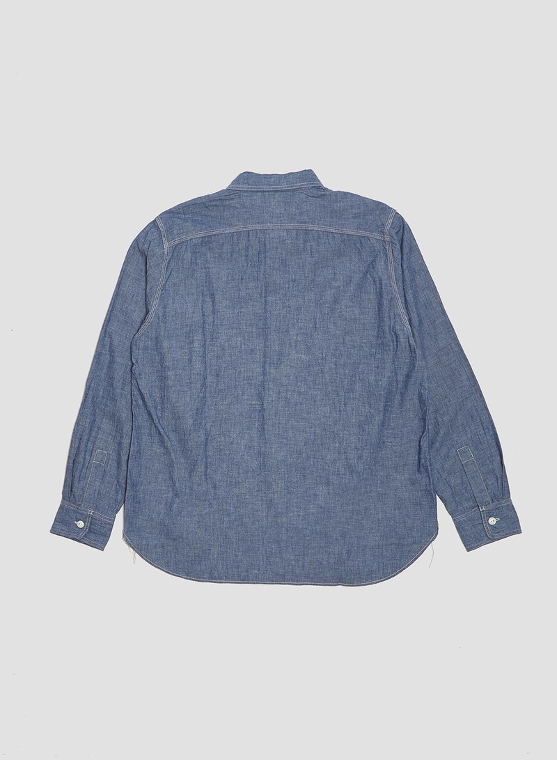 FOB Factory Chambray Work Shirt 5