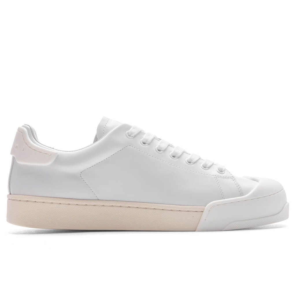 DADA BUMPER LOW-TOP SNEAKERS - LILY WHITE/LILY WHITE - 1
