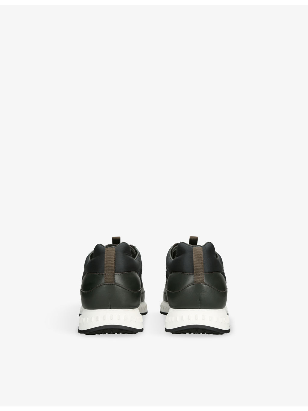 Stream Laced Leather Trainers - 4