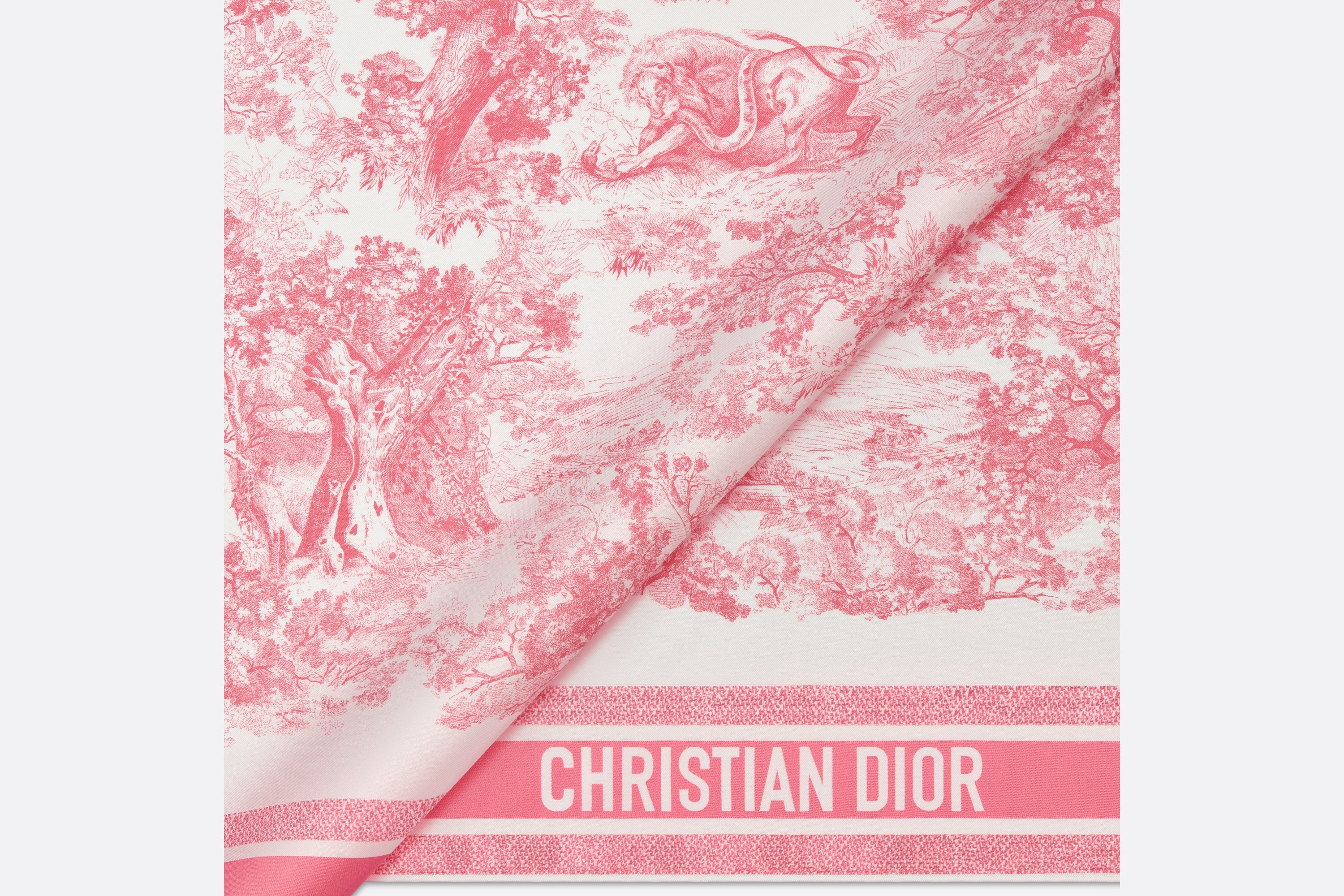Dioriviera Toile de Jouy Sauvage 90 Square Scarf - 6