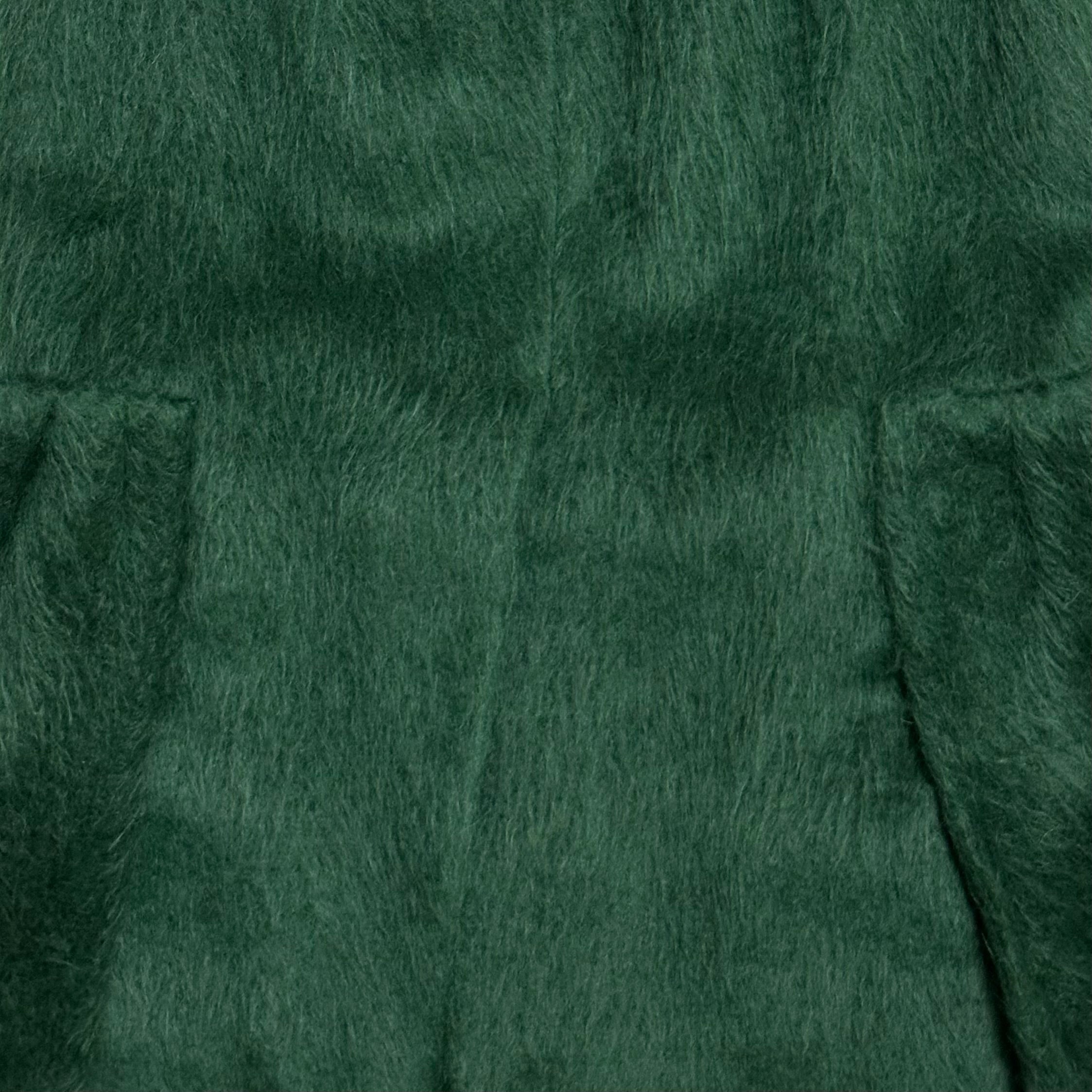 PRADA Fall Winter 2017 Alpaca Hair Fluted Midi Skirt - 5