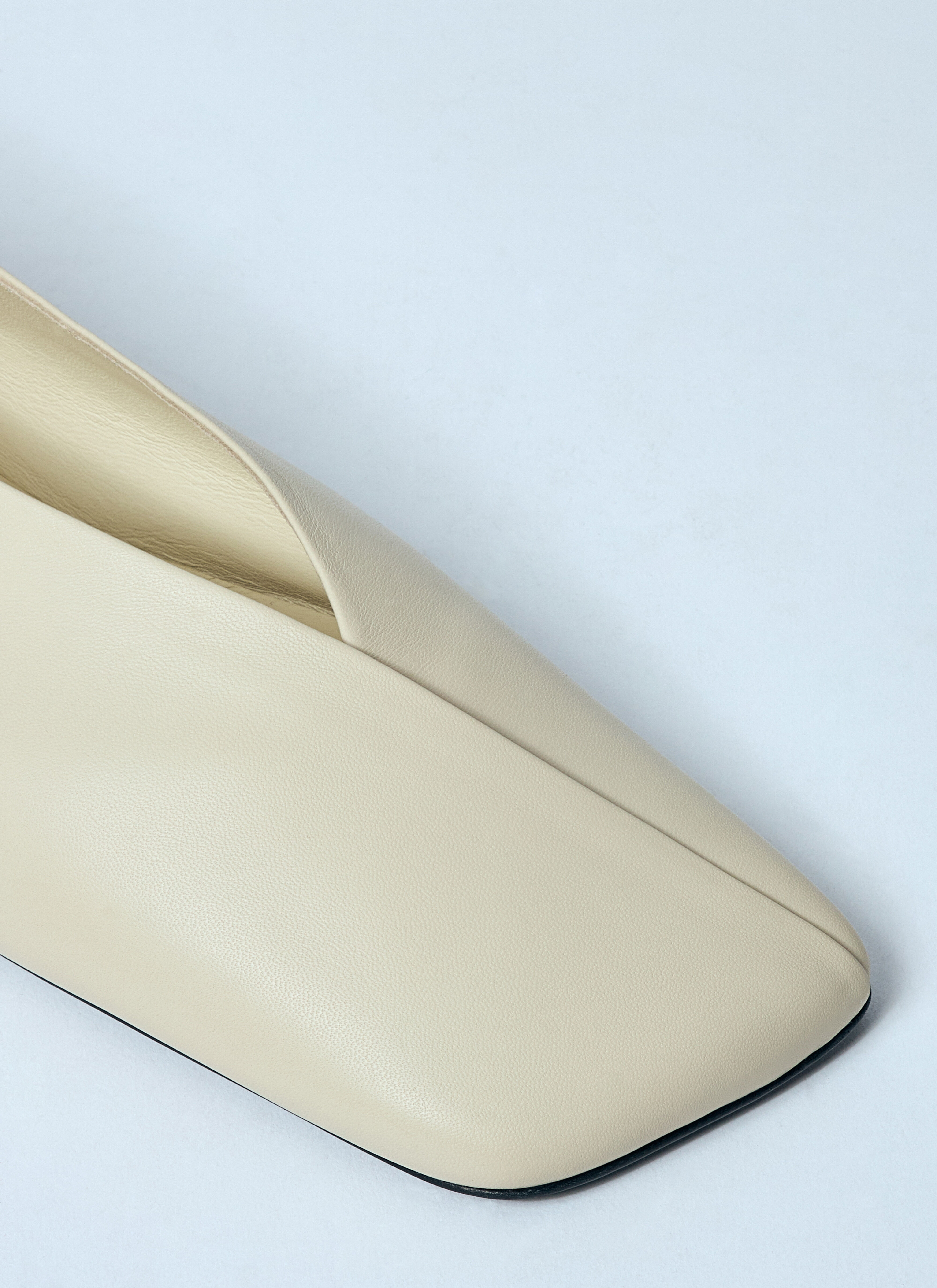 Leather Ballerina Flats - 3