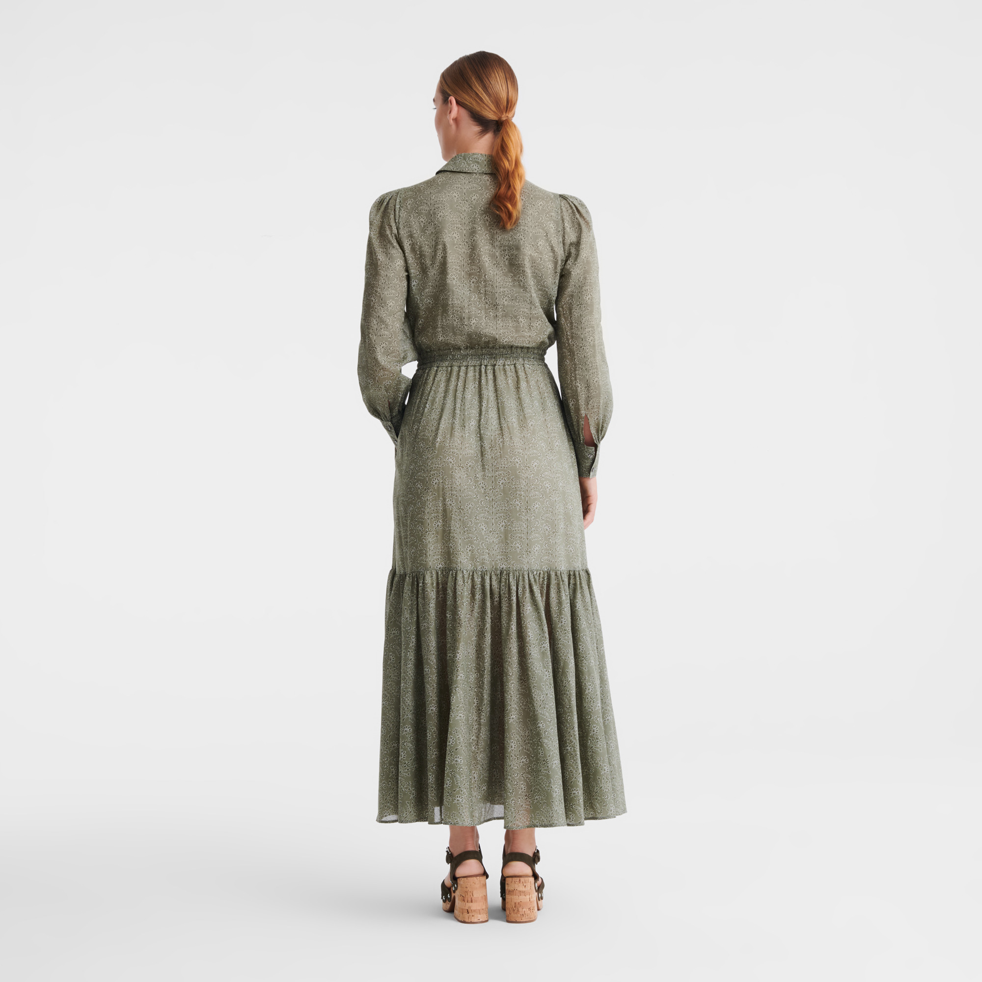 Long dress Laurel - Printed veil - 3