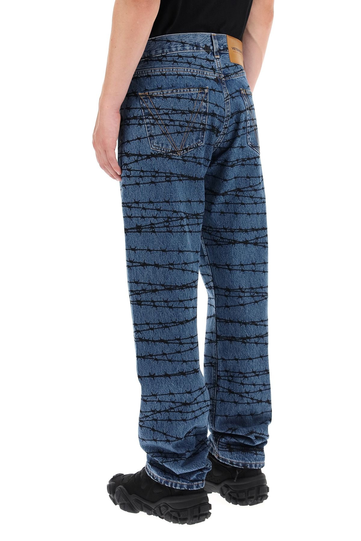 WIRED PRINT JEANS - 4