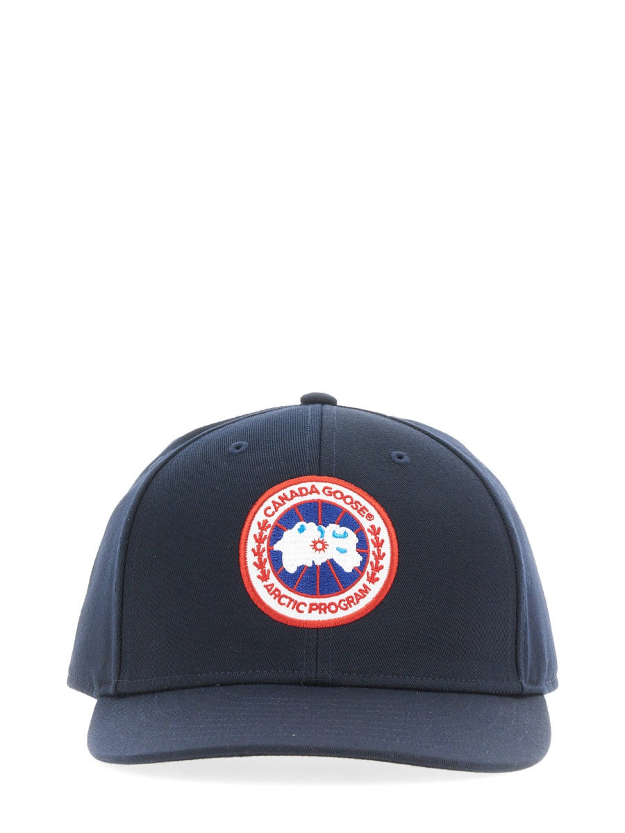 Canada Goose Men Baseball Hat With Logo Patch - 1