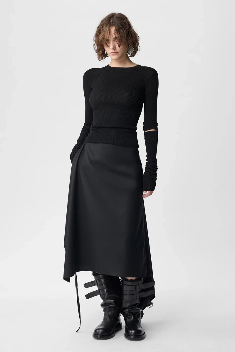 Ylva Midi Wrap Skirt 4