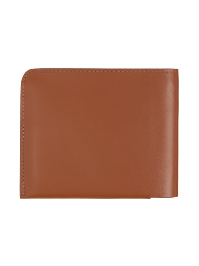 Dries Van Noten Tan Leather Wallet outlook