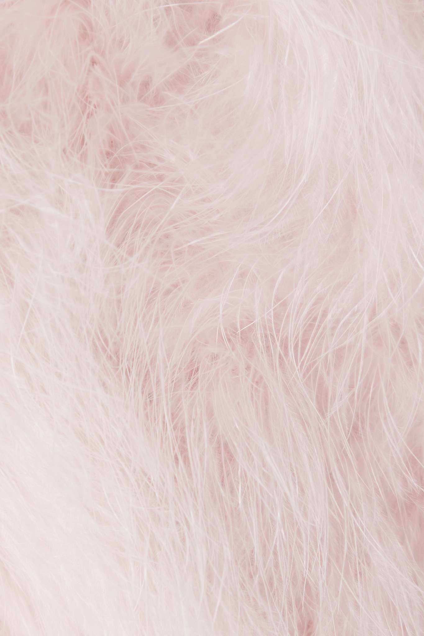 Feathered satin vest - 5