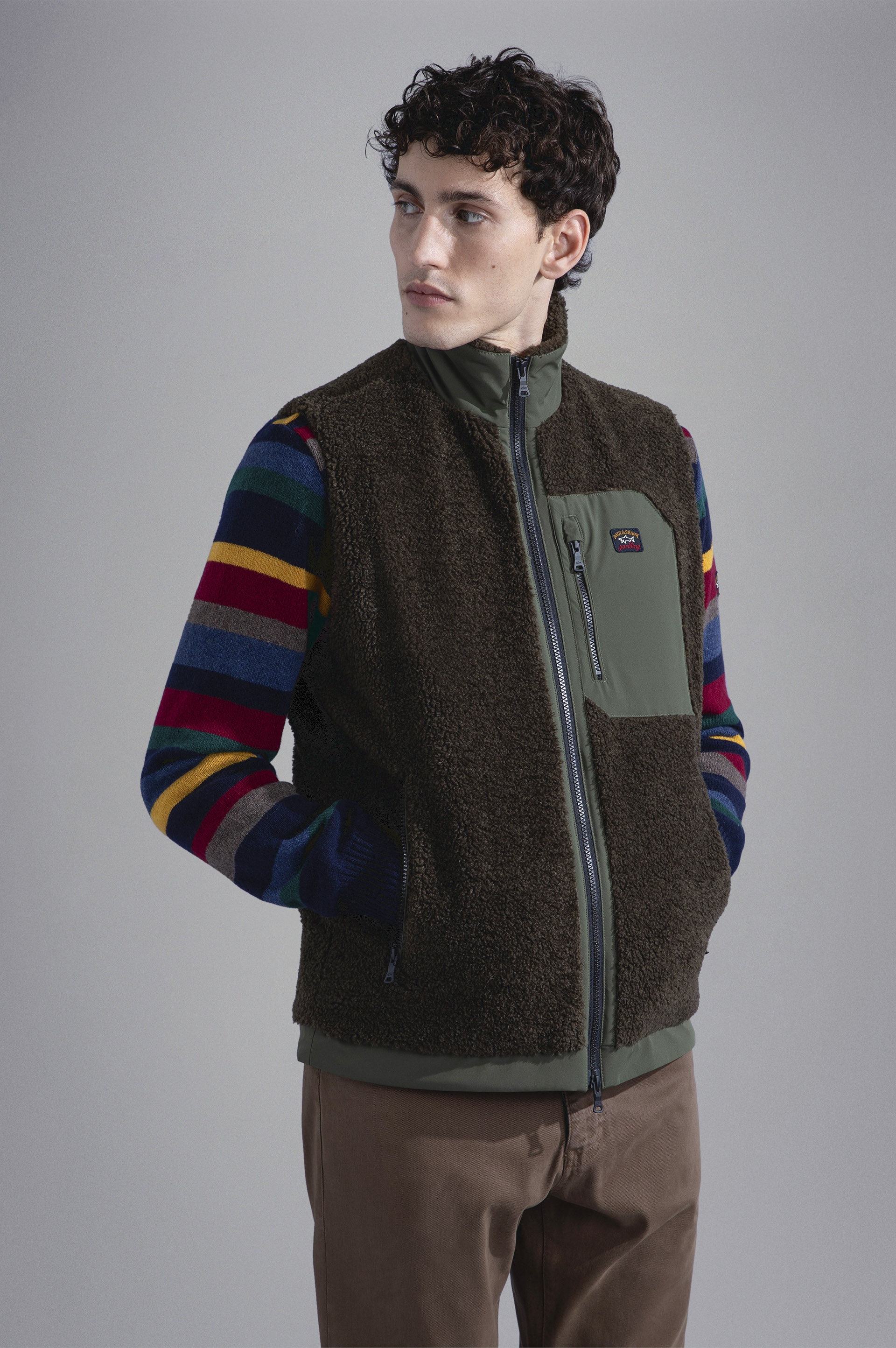 RE 4X4 STRETCH TYPHOON® FLEECE VEST WITH DETAILS - 6