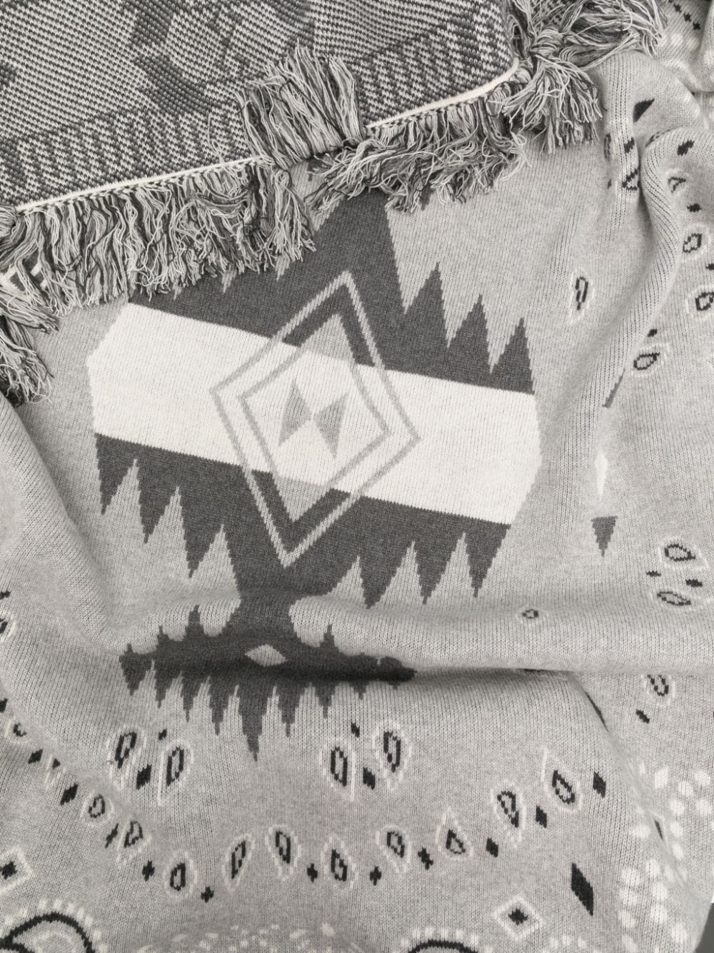 マフラー・ストール ALANUI Embroidered cashmere blend Icon blanket Alanui Embroidered Cashmere Blend Icon Blanket | italist