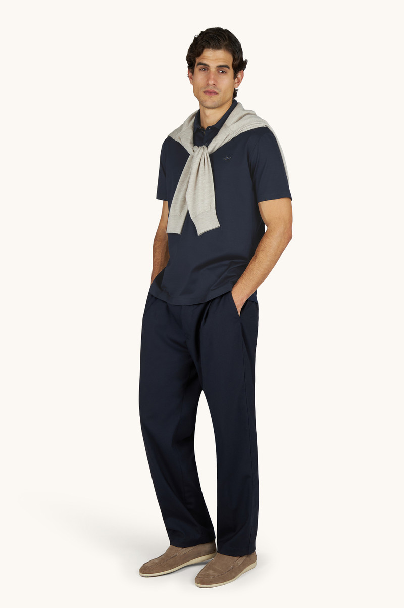 Paul & Shark POLO IN DOUBLE MERCERISED COTTON JERSEY outlook