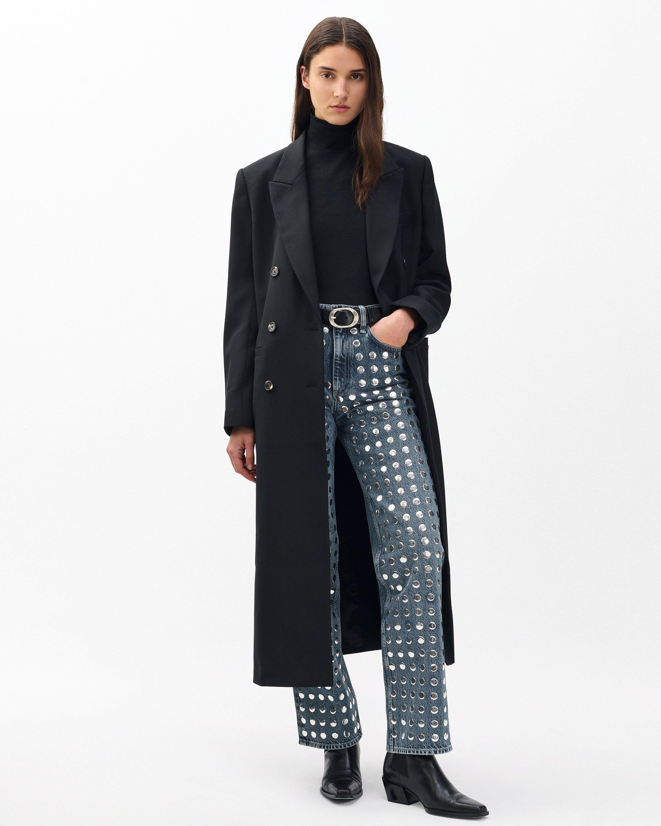 Shea Relaxed Straight Jeans
Lightweight Rigid in Studded Kingston - 3
