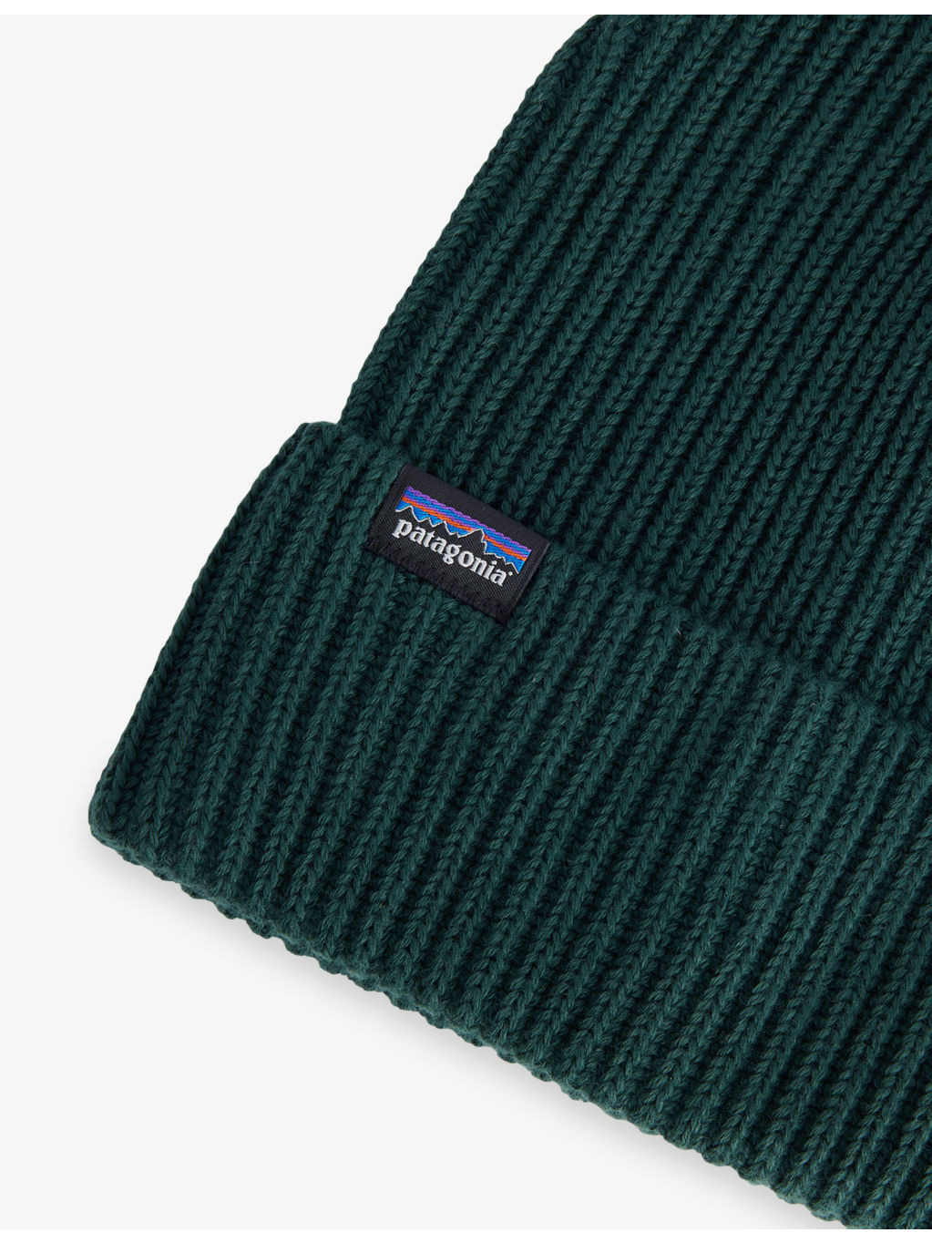 Fishermans Logo-Patch Knit Beanie Hat - 2