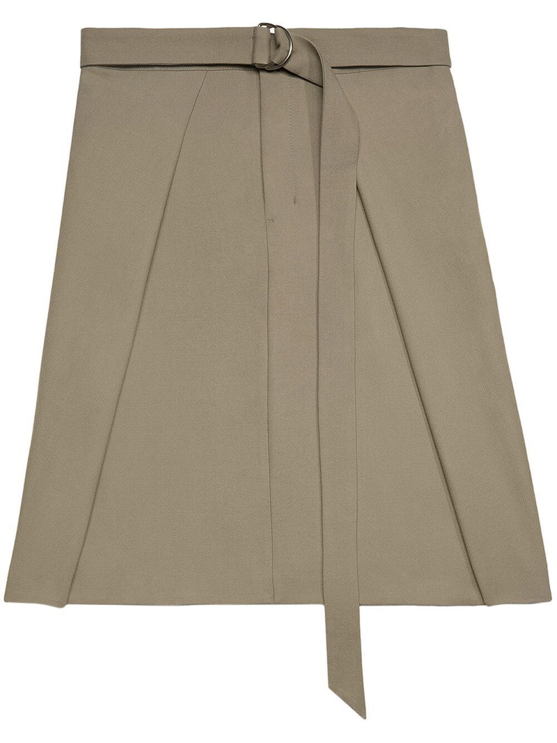 belted wool midi skirt 1