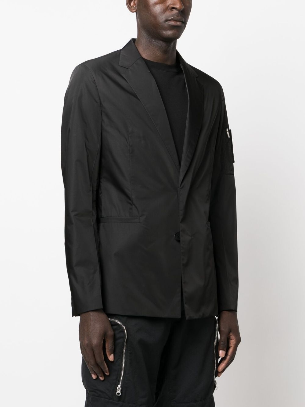 zip-pocket blazer - 3