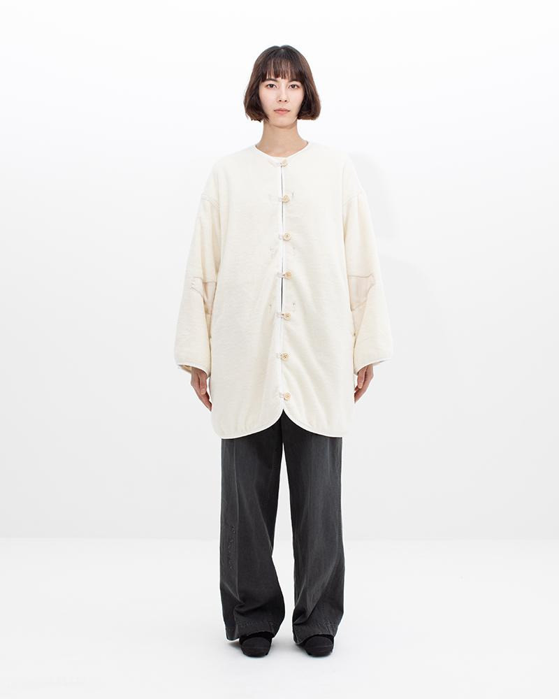 LINER MIL COAT W OFF WHITE 7