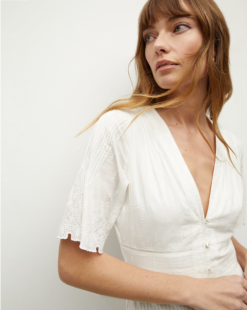 ARUSHI EYELET DRESS - 5