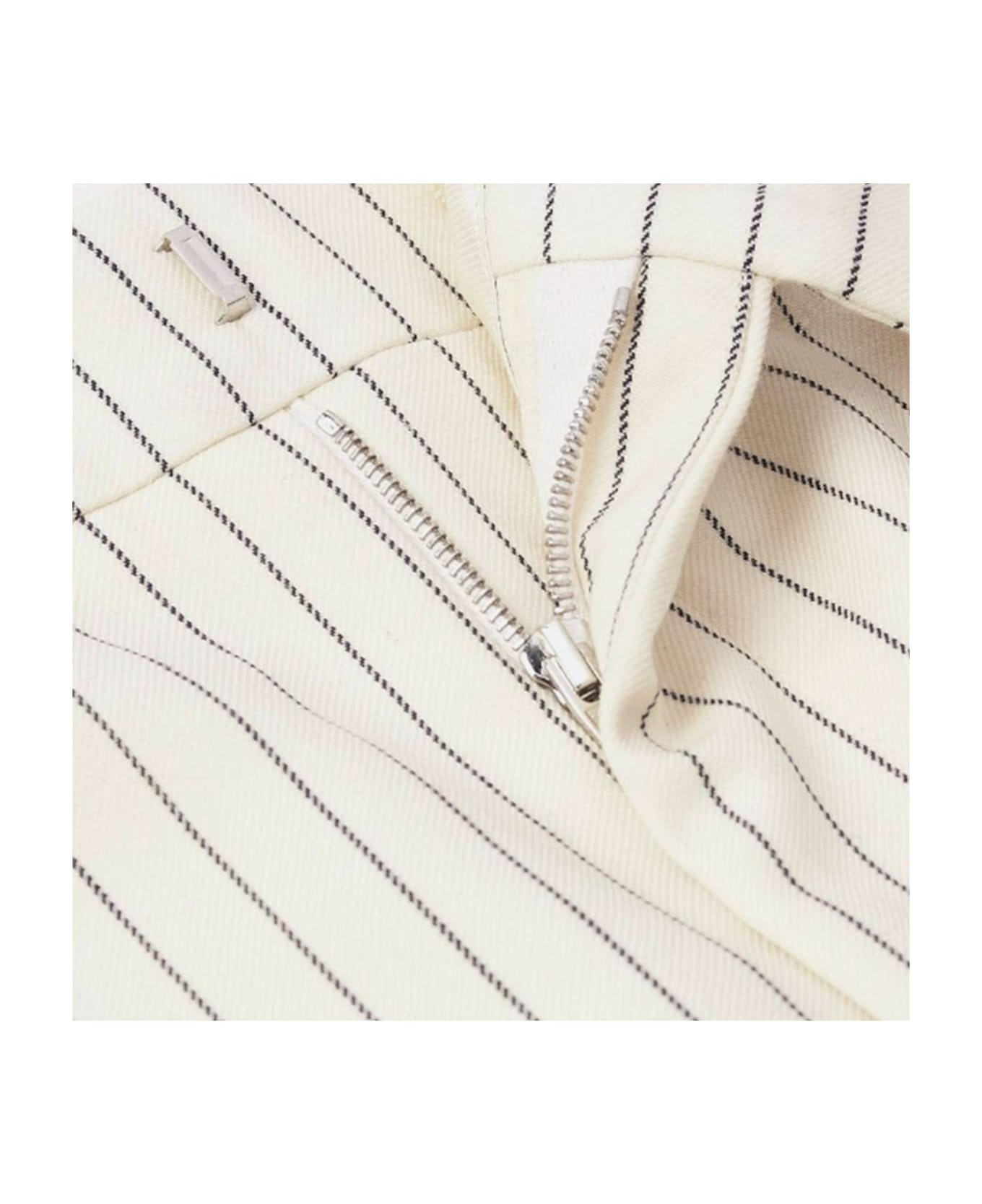 Wool Striped Pants - 5