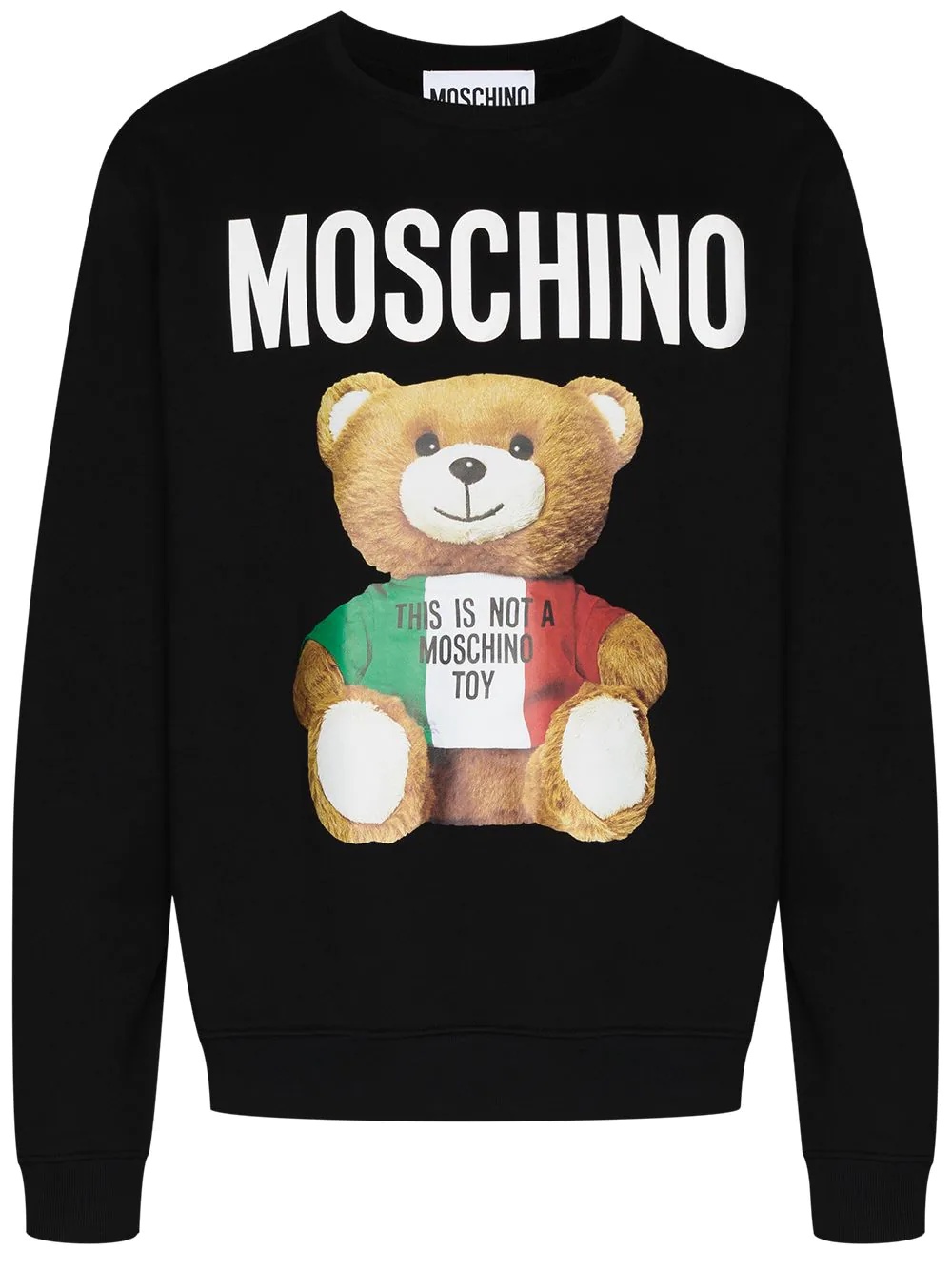 Italian Teddy Bear crew-neck sweatshirt - 1