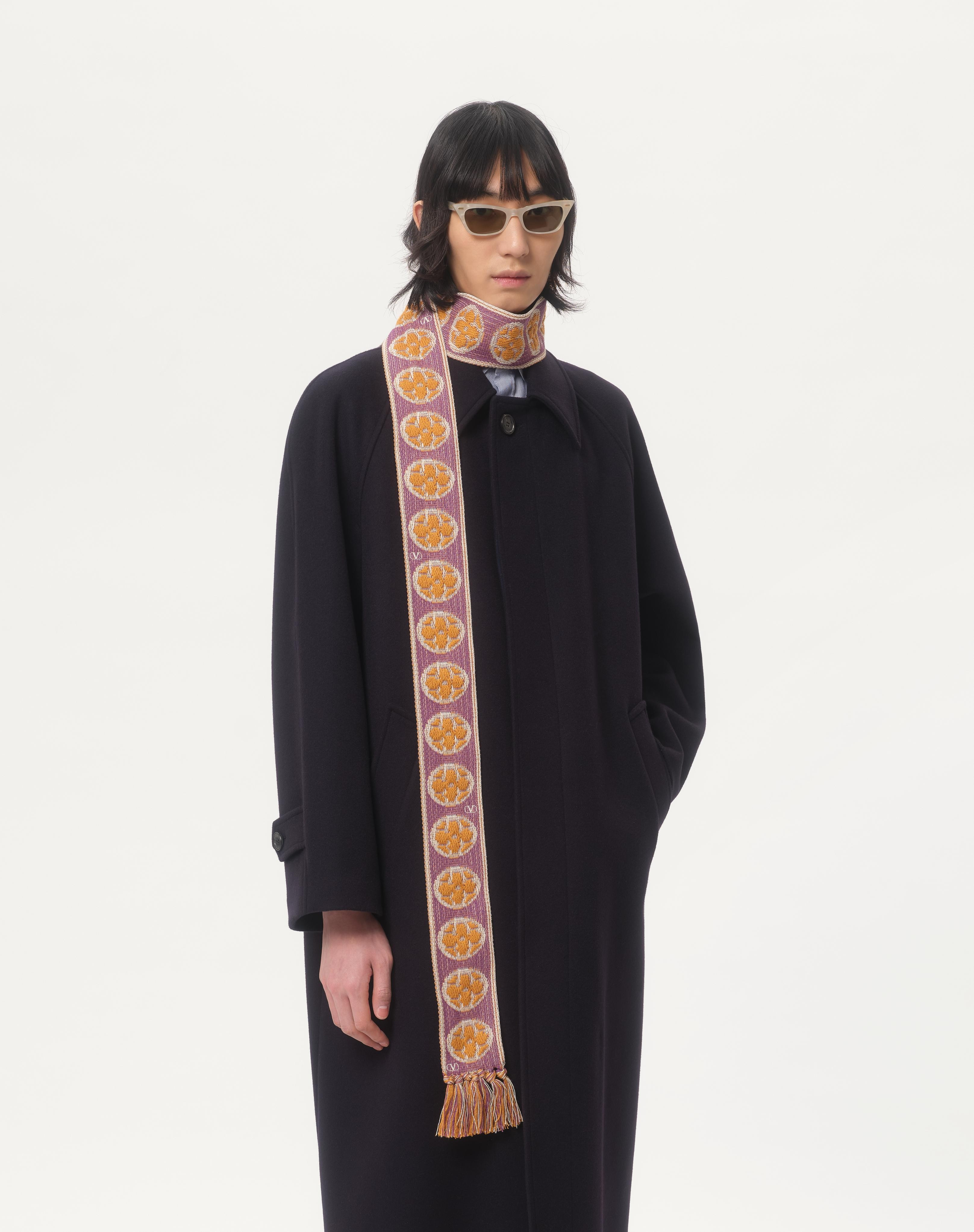 ANTIBES COTTON SCARF WITH FRINGE - 3