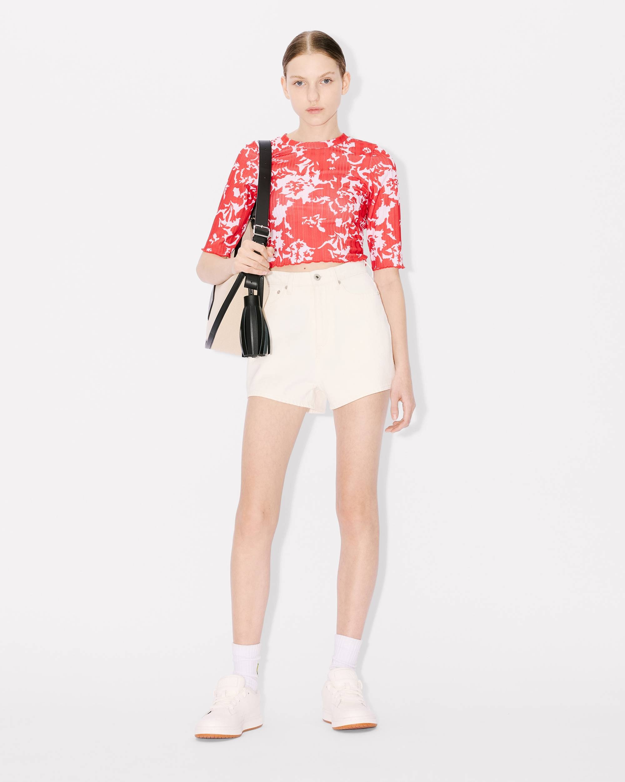 'KENZO Flower Camo' cropped top - 5