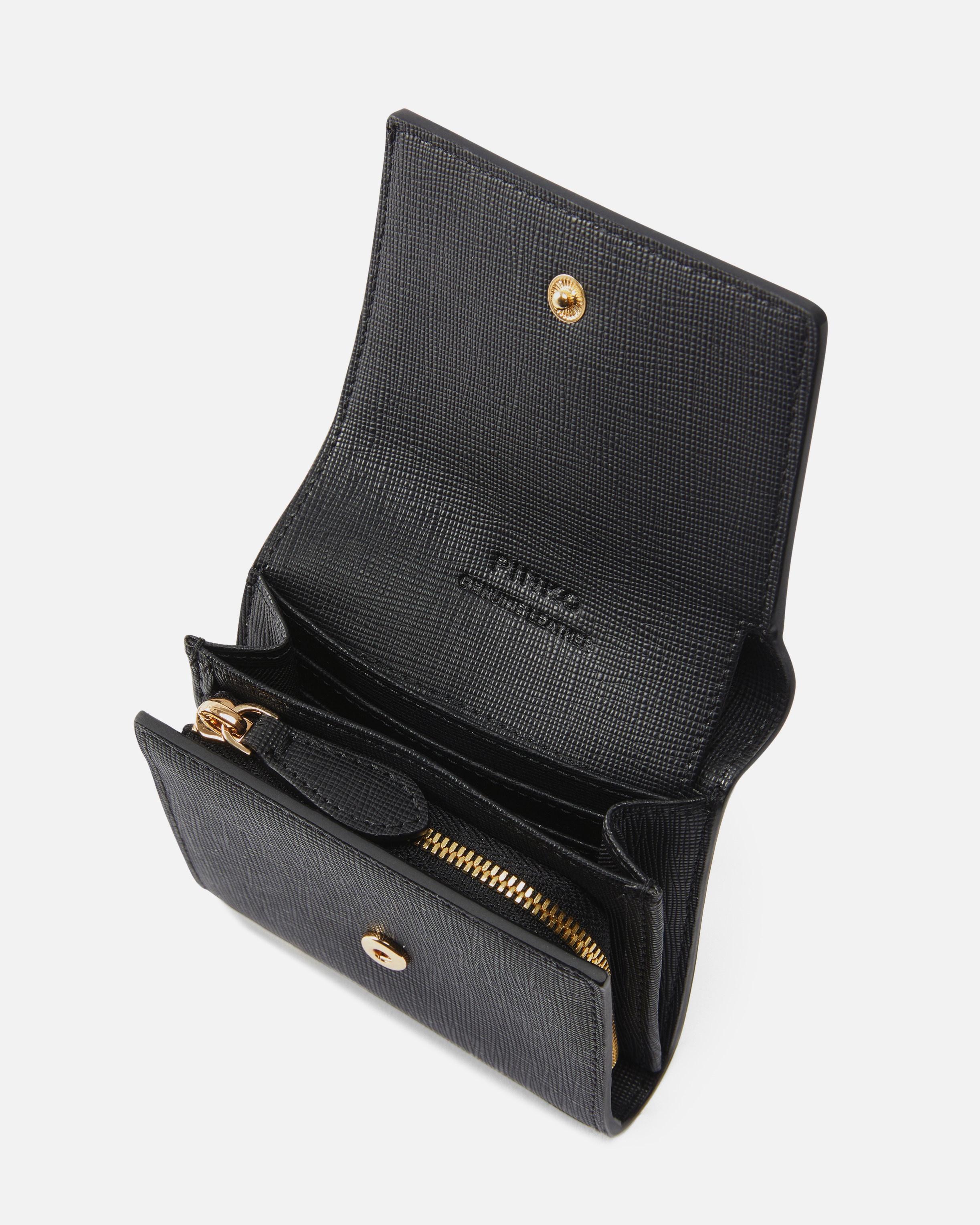 SQUARE SAFFIANO LEATHER COIN PURSE - 3
