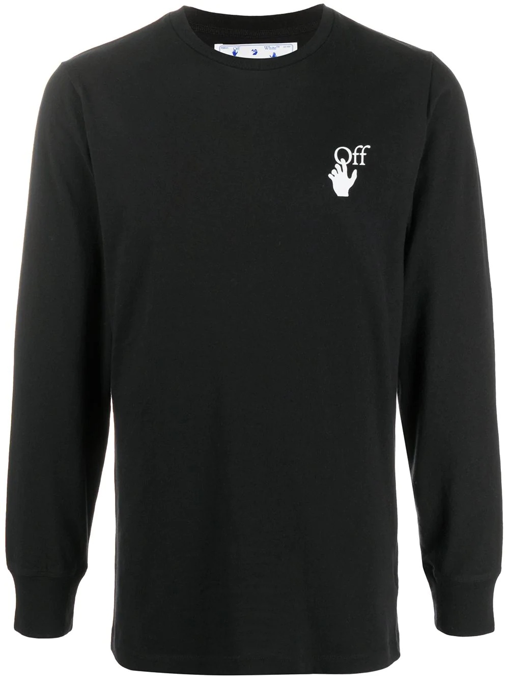 Cut Here logo-print sweatshirt - 1