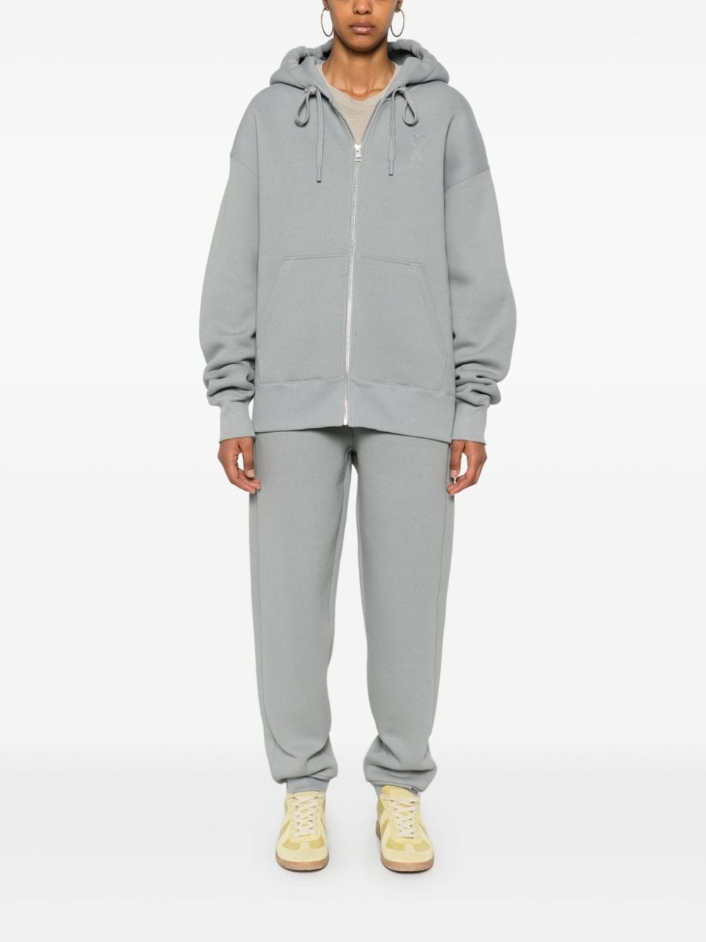 Ami de Coeur zip-up hoodie - 3