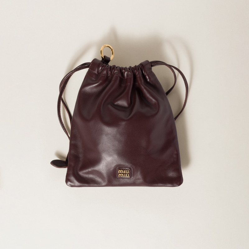 Nappa leather pouch 1