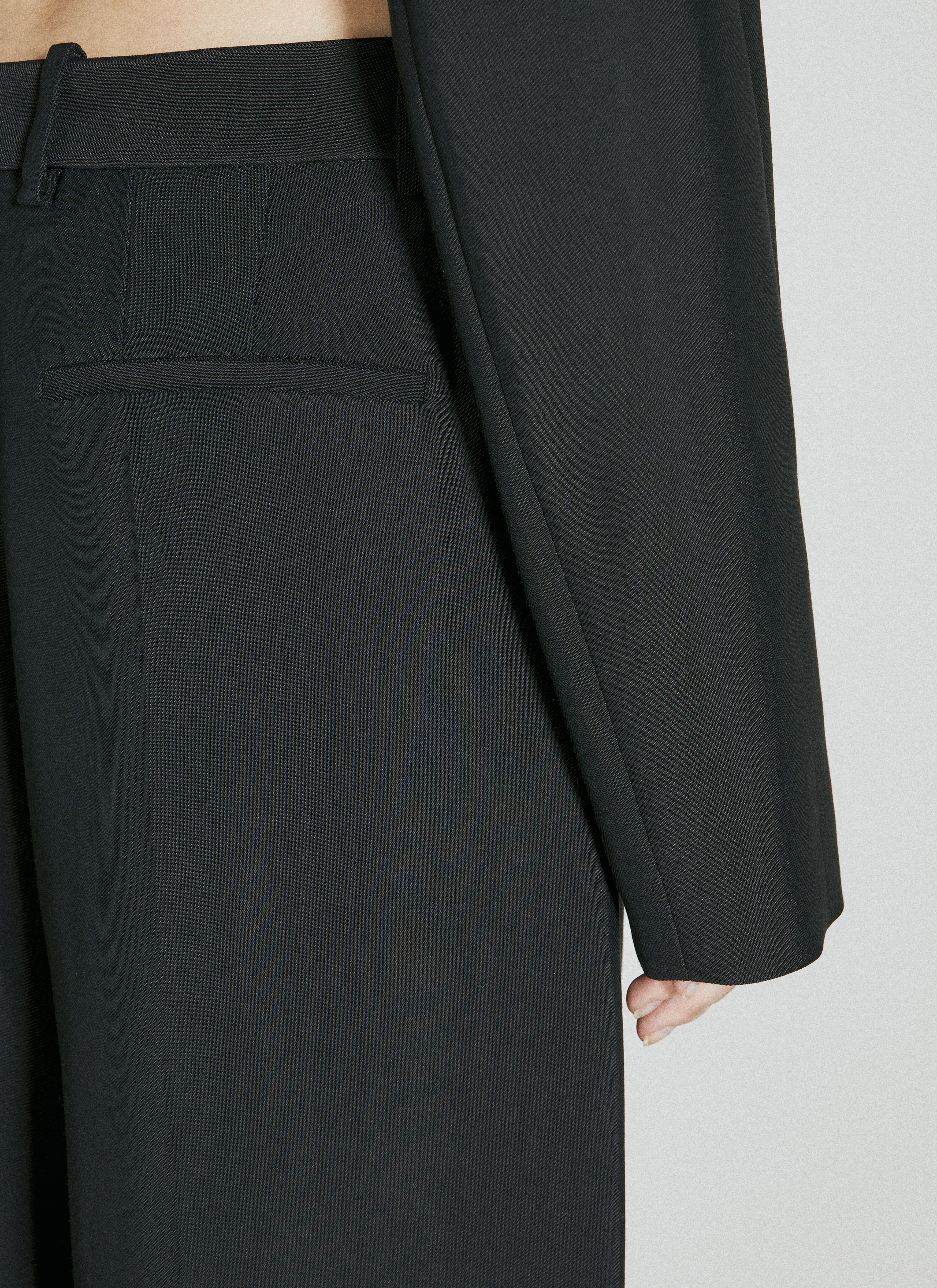 Cut-Out Tailored Pants - 4