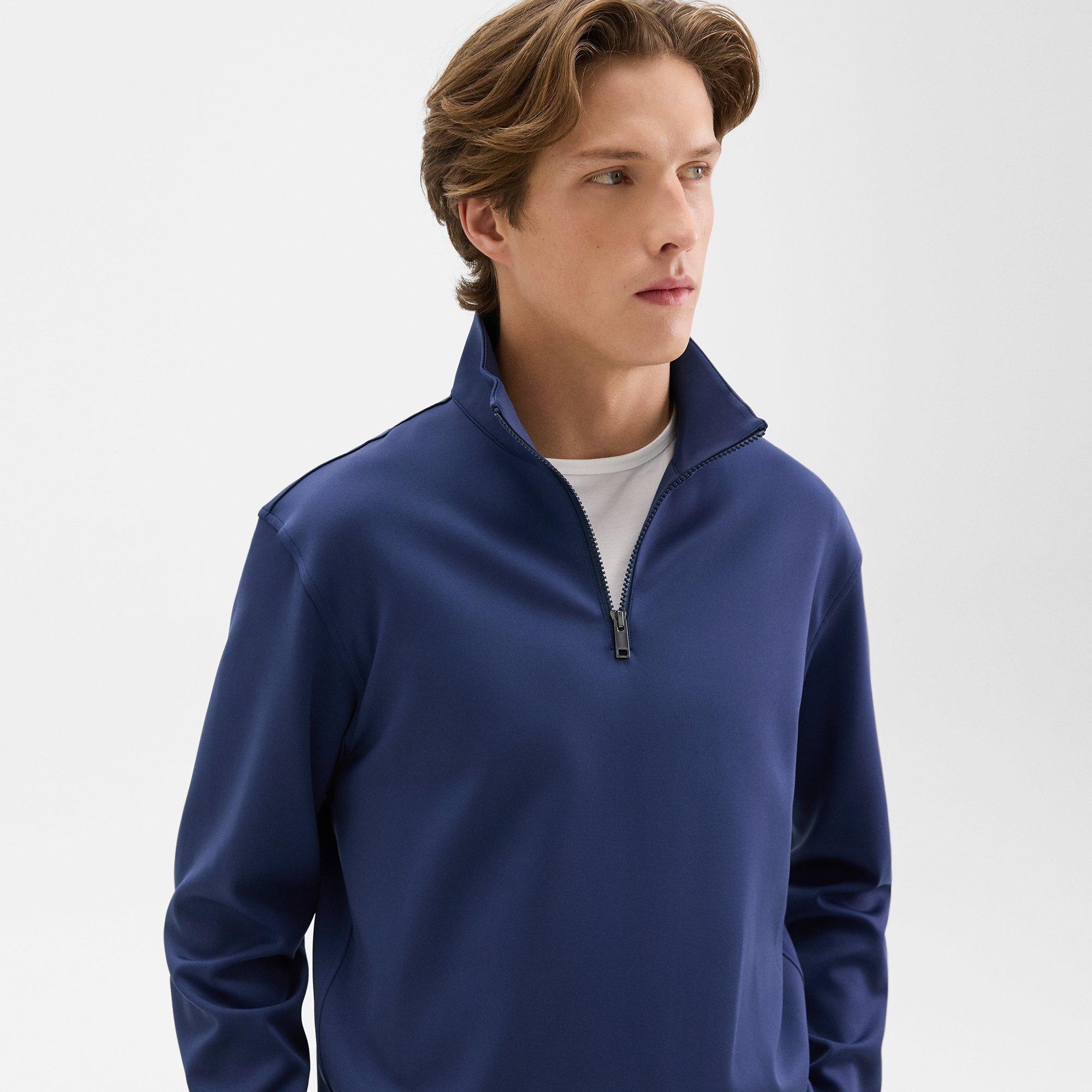 Quarter-Zip Sweatshirt in Scuba - 5