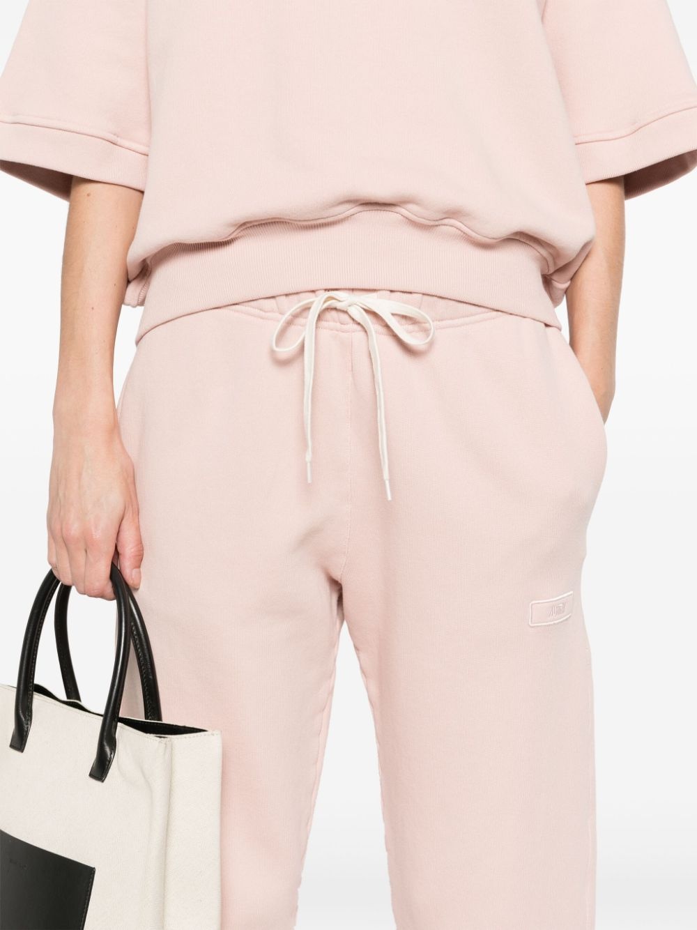 logo-embroidered track pants - 5